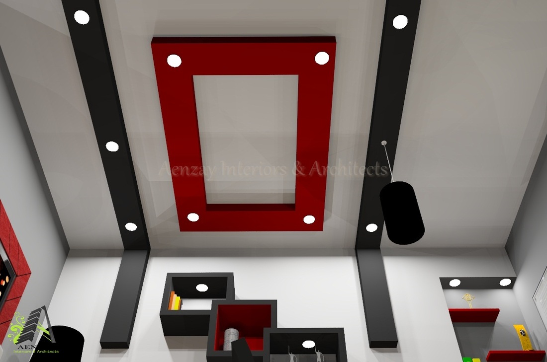 sales office design by Aenzay - Aenzay Interiors